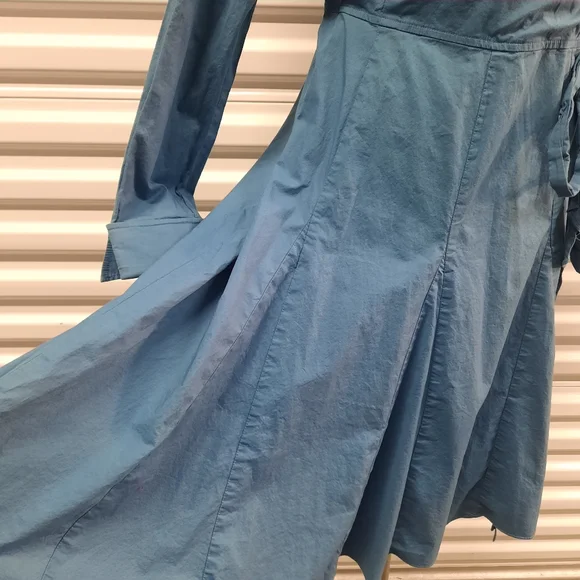 Vintage Metrostyle Womens Dress Size 12 Blue Retro - Picture 3 of 7